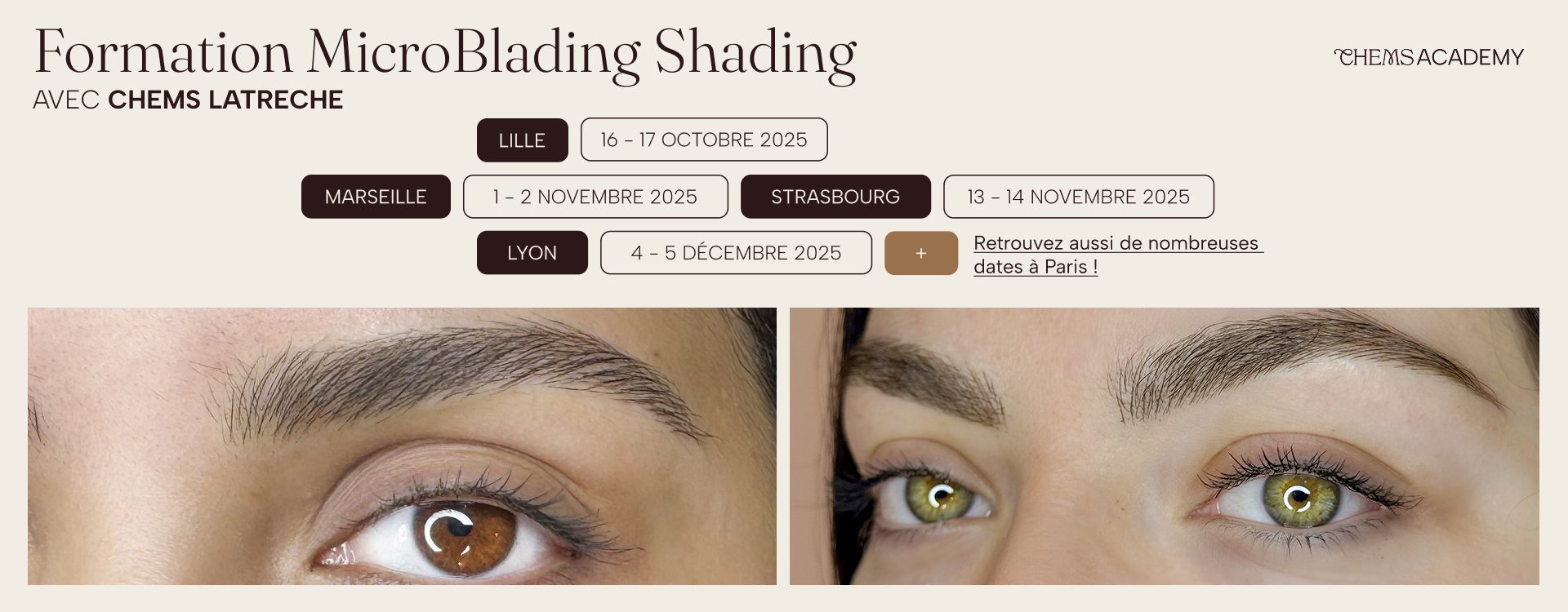 Formations et Dates