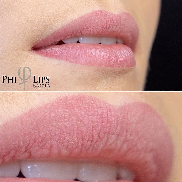 lèvres phi contour